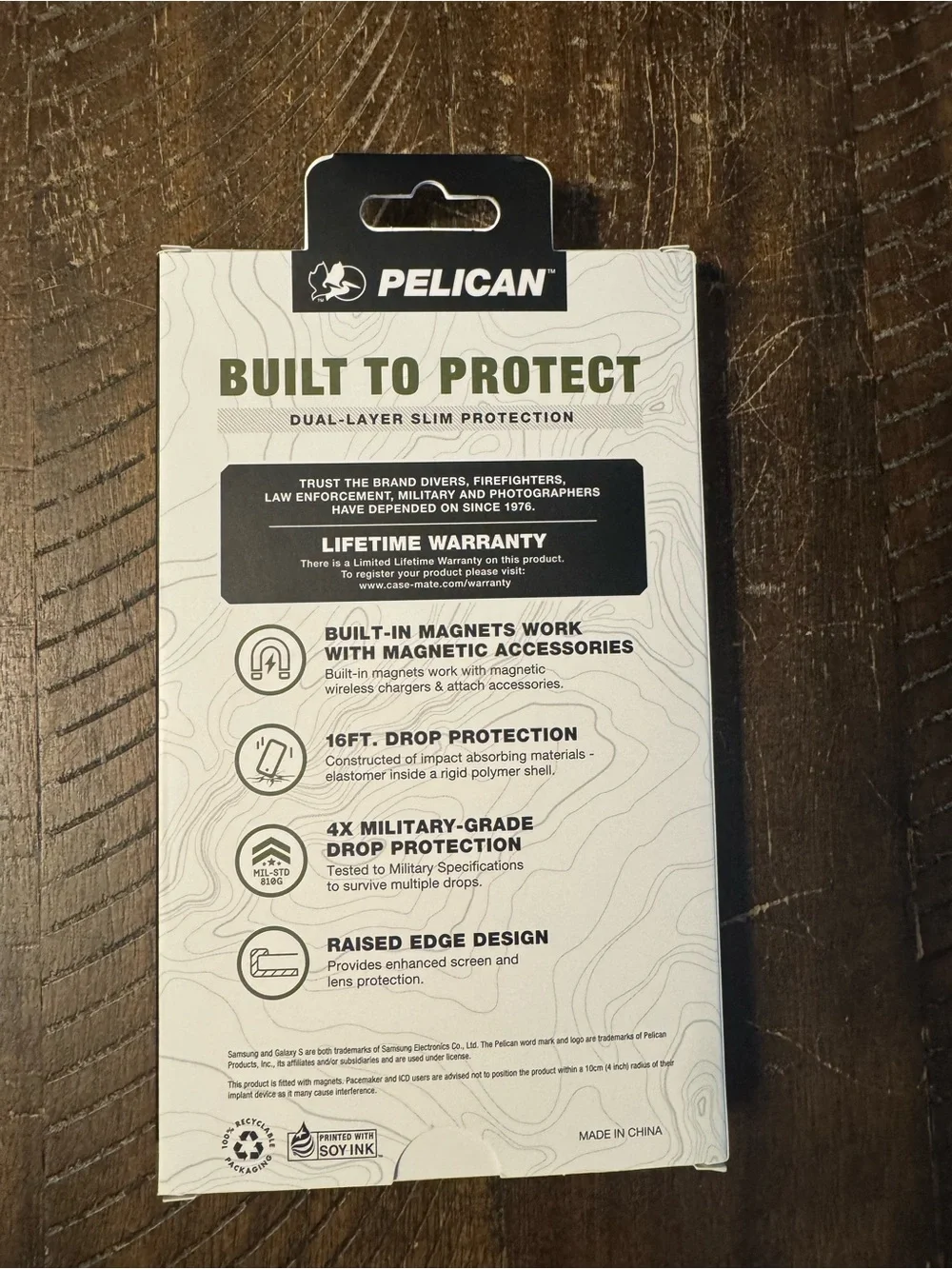 Pelican Magnetic Protector Case for Samsung Galaxy S26+ — Black